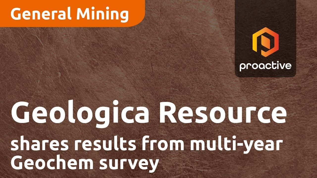 Unternehmensvideo von Geologica Resource Corp.