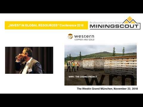 Miningscout German Resources Investment Days 2018 - Presentation Western Copper & Gold